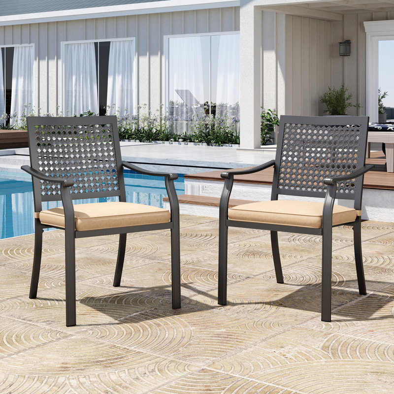 Salem Stacking Patio Dining Chairs