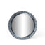 Garden Floral Round Iron Mirror