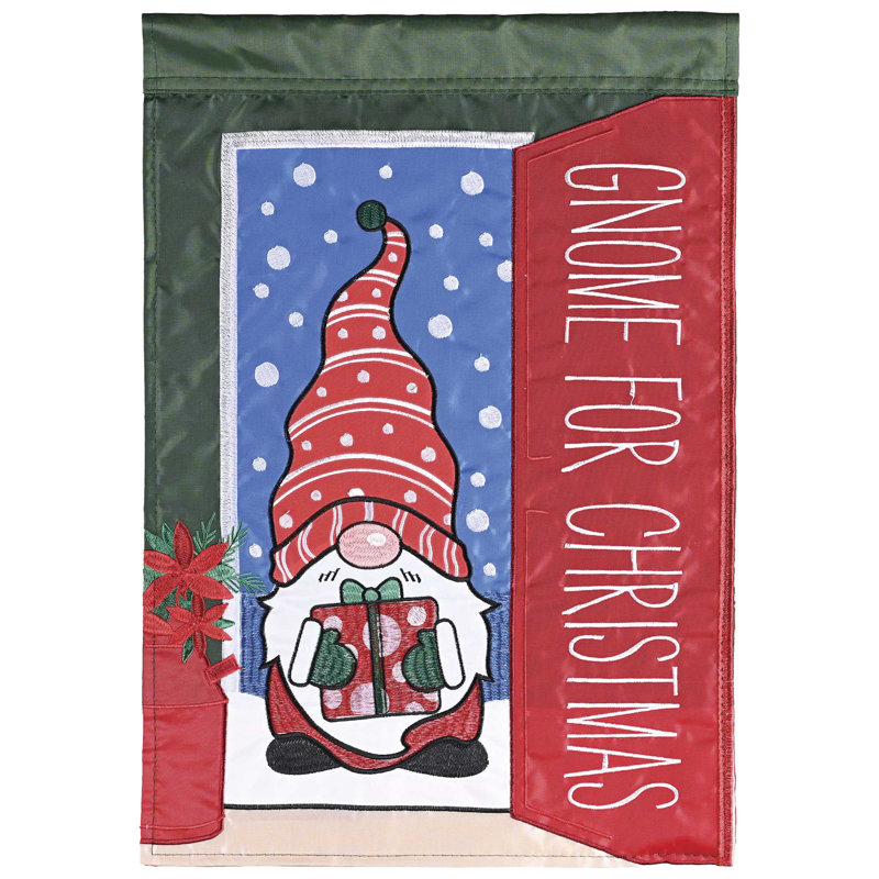 Drapeau gnome pour Noël