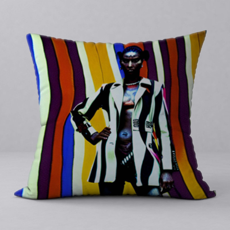 Reversible Throw Pillow