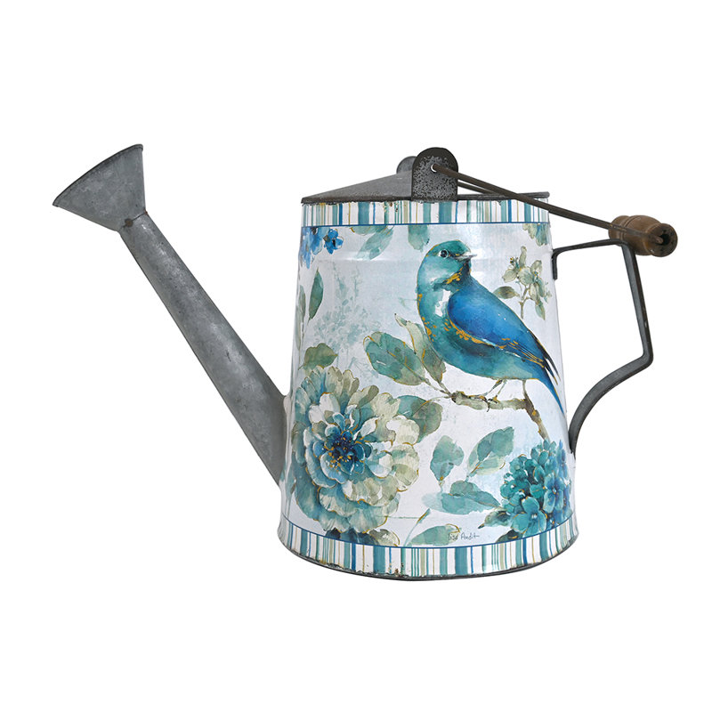 Kahnah Vintage Metal Watering Can Rustic Style Farmhouse Decor