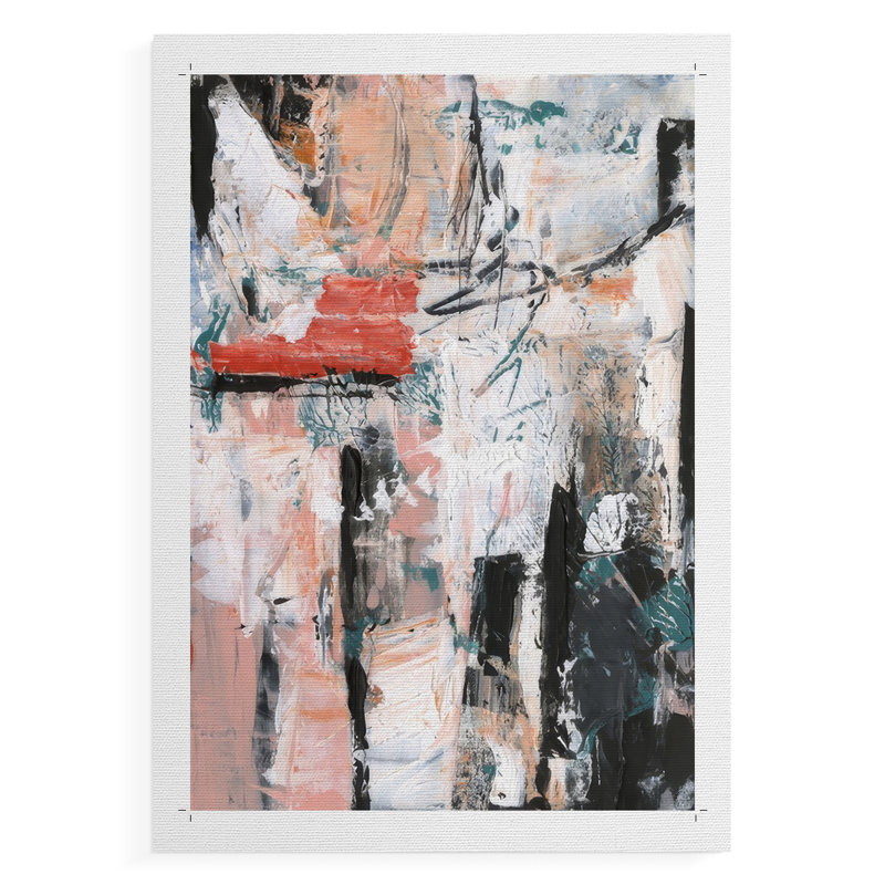 Miami Vibes I - Impression sur toile seulement - NON-CADRE, H 18 po x l 12 po
