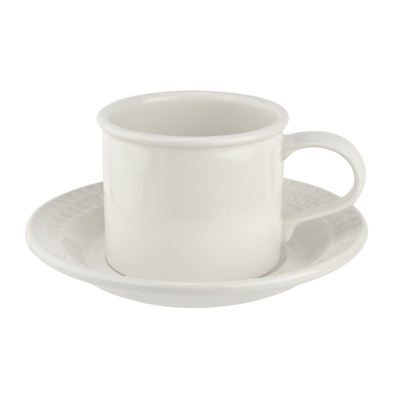 Portmeirion, Botanic Garden Harmony - Cup & Saucer, White