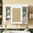 35.51'' * 7.05'' 28.45'' White Wall Mounted Bathroom Storage With Mirror Door, Versatile Solution, High - Quality , Adjustable Shelves, Soft Close Hinges, Silver Metal Handle, Luxury Design, Modern