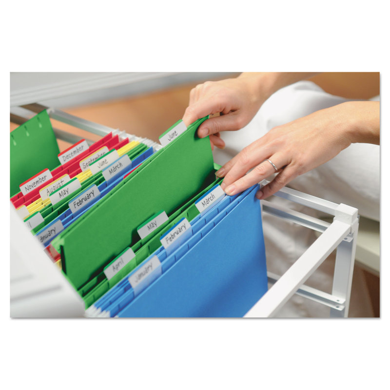 Post-it® Durable Hanging File Tabs Paper File Tab Labels