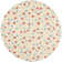 Tapis beige / rouge Spring Wheel