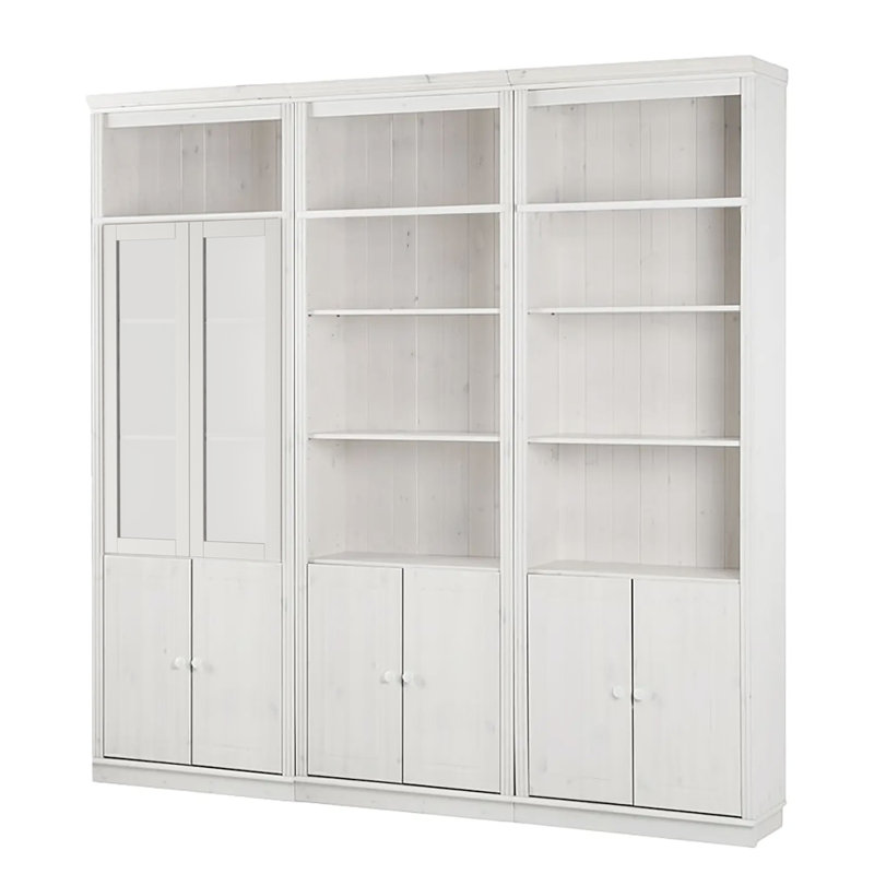 Marcellene 223cm H x 222cm W Bookcase