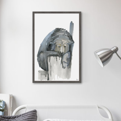 Sloth Bear by Eyre Tarney - Single Picture Frame Painting