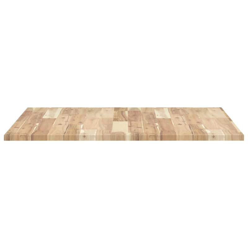 Alcroft Solid Wood Table Top, 2cm H x 80cm W x 80cm D