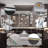 Elevs LED Lighted Inset Mirrored Medicine Cabinet with Magnifiers Front and Back Light-97567214