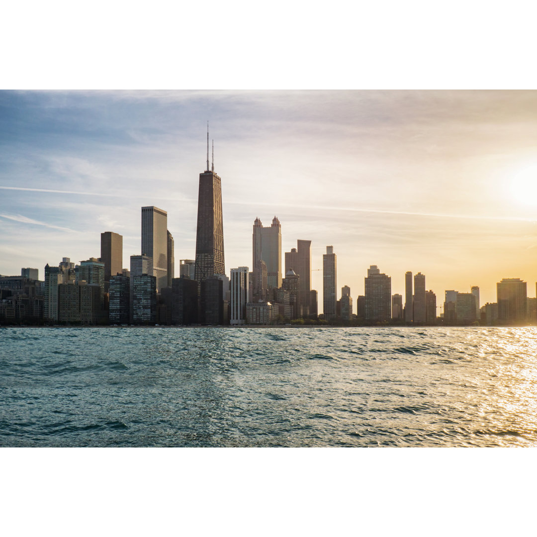 Chicago Ansicht - Leinwandbild