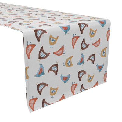 Rectangular Cotton Twill Table Runner