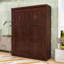Lit escamotable en bois peu encombrant avec conception d'armoire-681827076-681827128