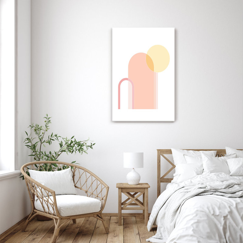 Pop Art & Retro Summer Rendezvous by  - Graphic Art, 12" H x 8" W, Wrapped Canvas