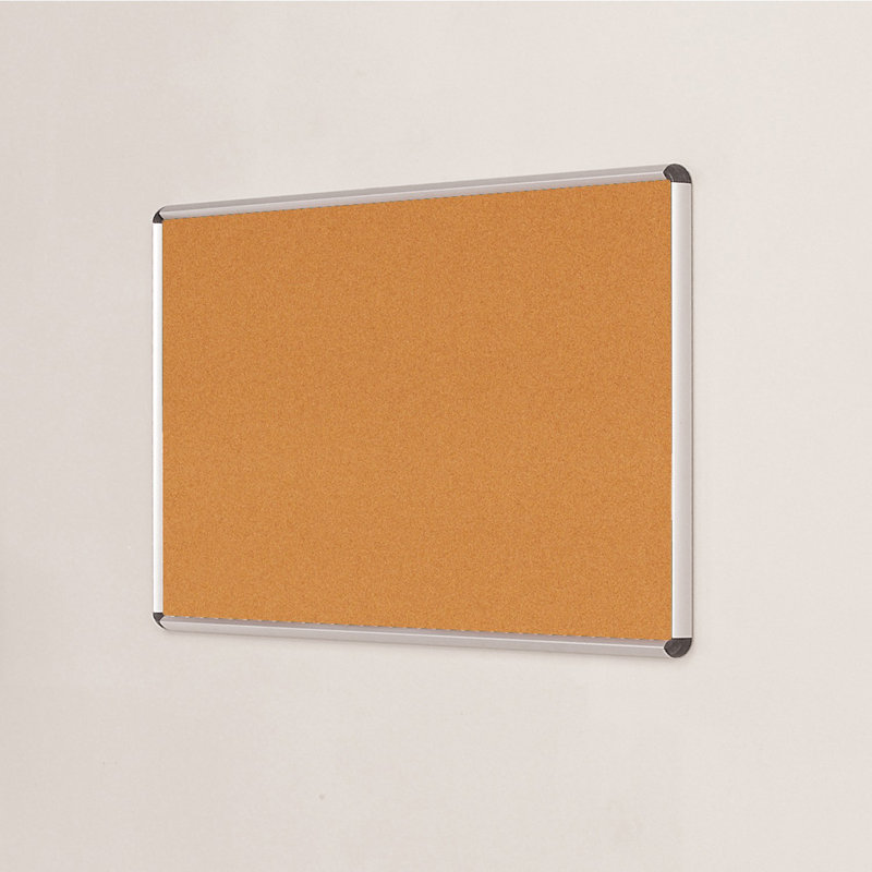 Wall Mounted Bulletin Board, 120cm H x 150cm W, Aluminium