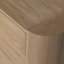Table de chevet Koyasha - placage Sungkai blond clair