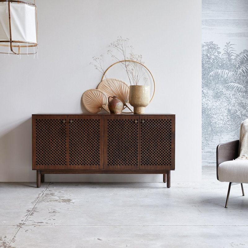 Bartho 62.99'' Solid Wood Sideboard