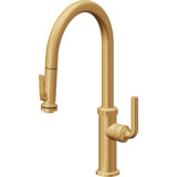 Descanso Kitchen Pull-Down Faucet with Squeeze Sprayer - High Arc Spout