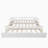 Solid Wood Open-Frame Storage Bed-802890370