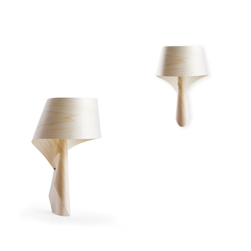 Air 1 - Light Flush Mounted Sconce, E12 Base, Ivory White