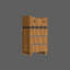 Commode 4 tiroirs 43,3 po H