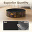  Lit en carton pour chat, griffoir rond pour chats d'intérieur, double face utilisable-655796735