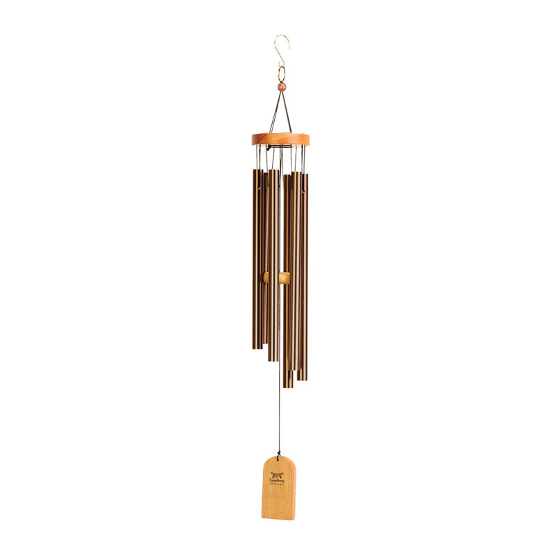 Abstract Wind Chime, Bronze