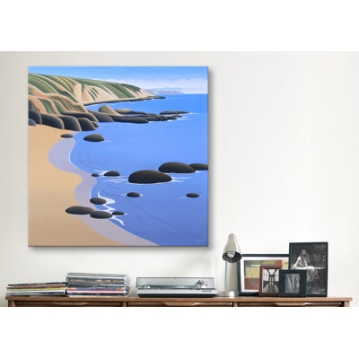 "Ochre Bluffs" by Ron Parker Graphic Art on Canvas