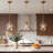 1-Light Living Dining Room Island Chandelier