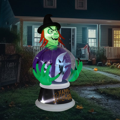 Décoration de Noël d'Halloween en forme de boule de cristal 5,9pi