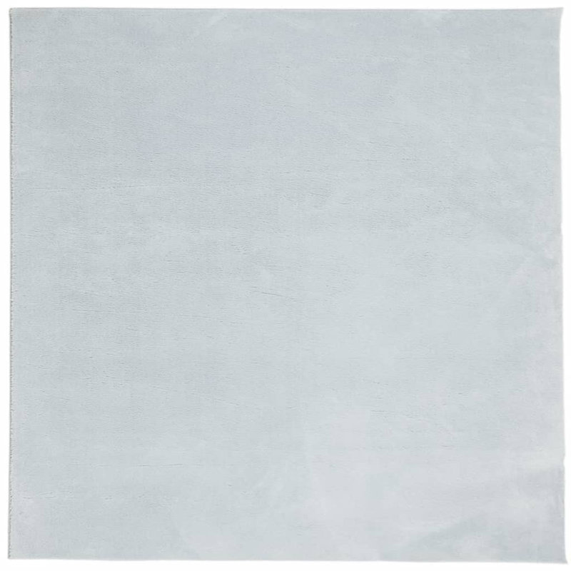 Rug "HUARTE" Short Pile Soft and Washable Blue, Square 160cm