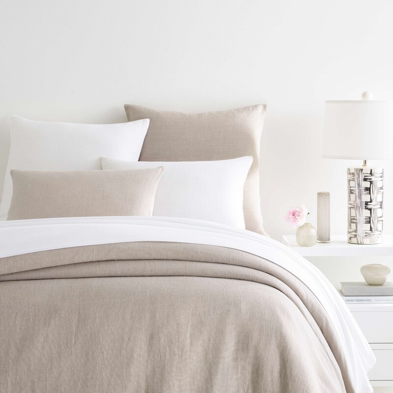 Pine Cone Hill Stone Washed Linen Duvet Cover & Reviews | Wayfair