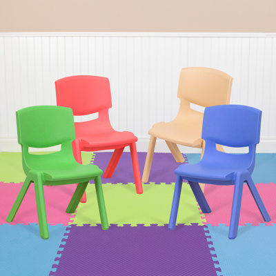 Goddard Plastic Stackable School Chairs with 10.5" Seat Height