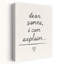 Dear Santa I Can Explain Abstract Contemporary Wall Art Print 1 Piece Wrapped Canvas Wall Art-663589363