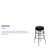 Piya Double Ring Chrome Barstool-49300367-49300369