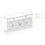Buffet avec porte en verre Saugeries-2138762142