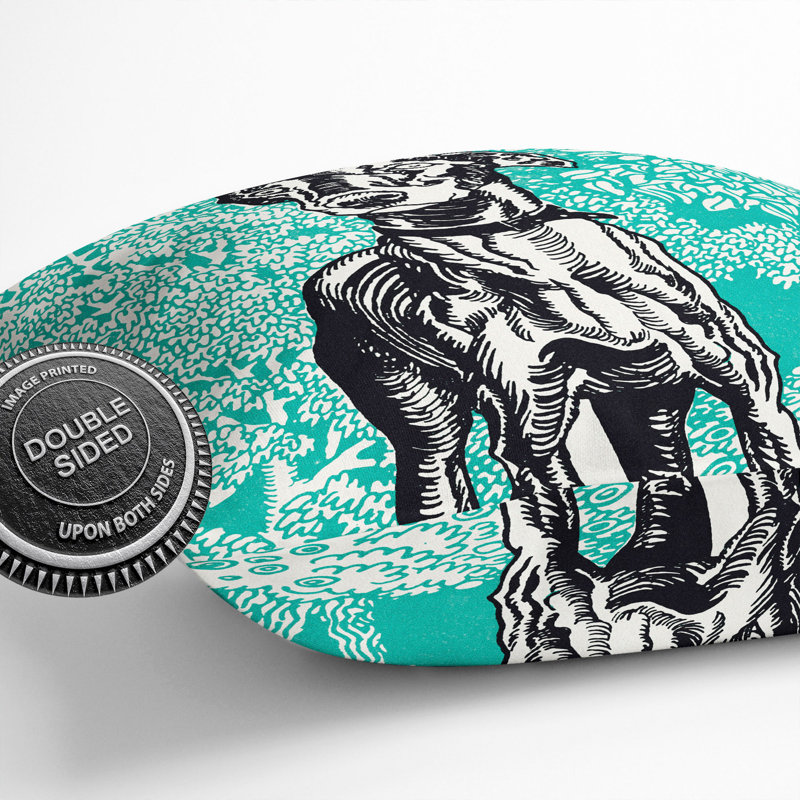 Greyhound Vol.3 Square Throw Cushion, 55cm H x 55cm W x 20cm D