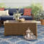 Table basse en osier Leandra-323992524