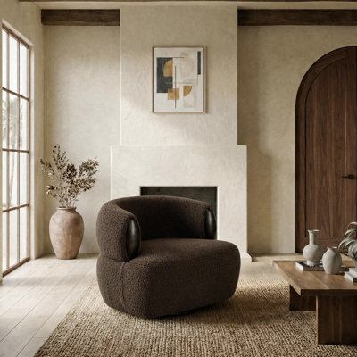 Fauteuil d'appoint Hailianne Teddy