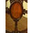 20 " H Upholstered Mahogany and Maple Solid Wood Armchair
