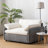 Oversized Chenille Single Sofa Chair,Wide and Deep Seat Accent Chair,Modern Upholstered Armchair-1122554226