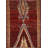 One-of-a-Kind 4'11'' X 6'3'' New Age Wool Area Rug in Red