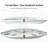White Round Analog Wall Clocks