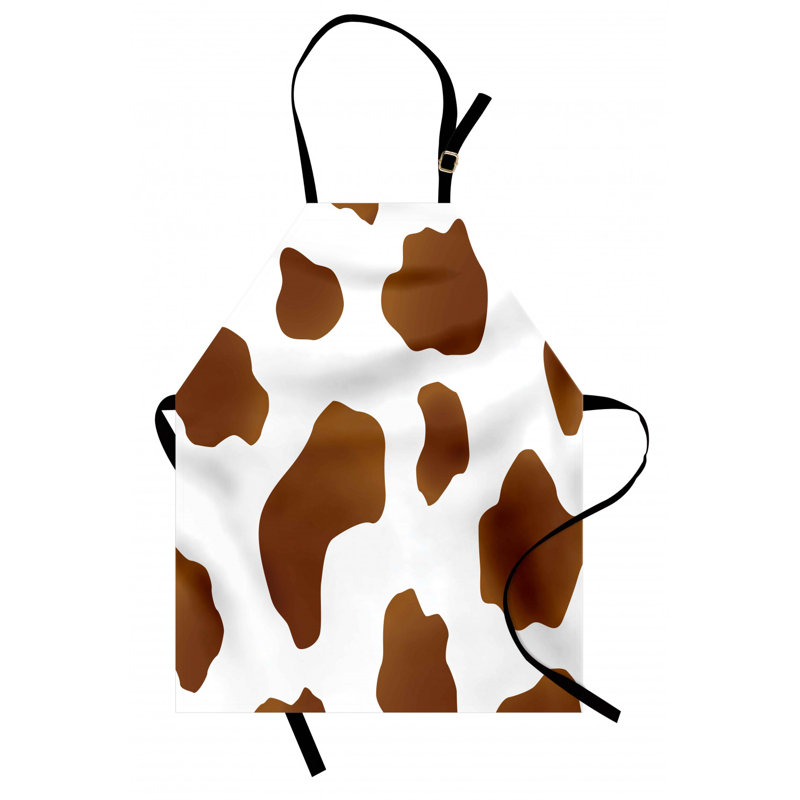 Tablier à imprimé de vache