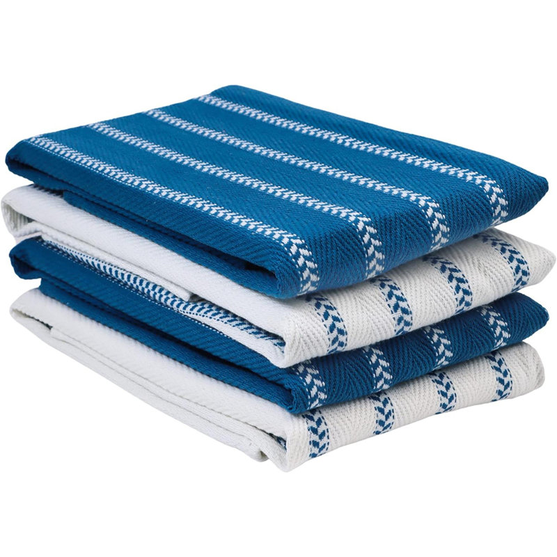 Cotton Kitchen Towel, Blue