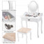 Ensemble coiffeuse et tabouret Pritchett-28962480
