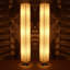 Daniel 160cm Silver Column Floor Lamp