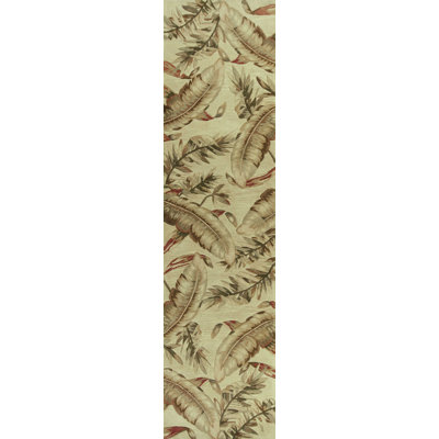 Eadoin Wool Floral Indoor Rug