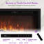 Advait Electric Fireplace For Recessed Or Wall Mount Installation-93509093