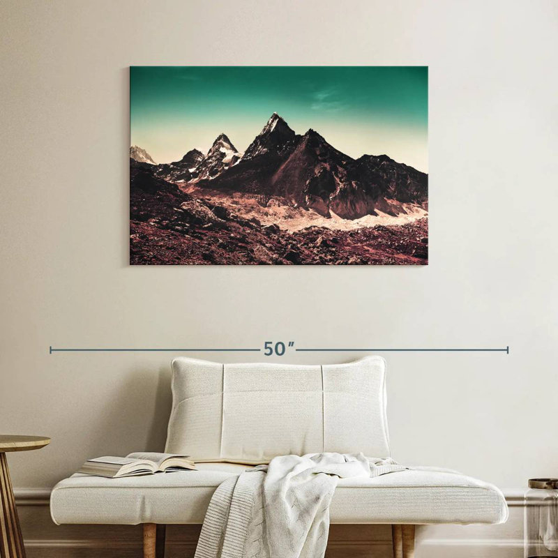Alvord Himalayas Mountain Range, 26" H x 39" W